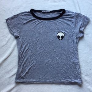 Brandy Melville alien patch tee